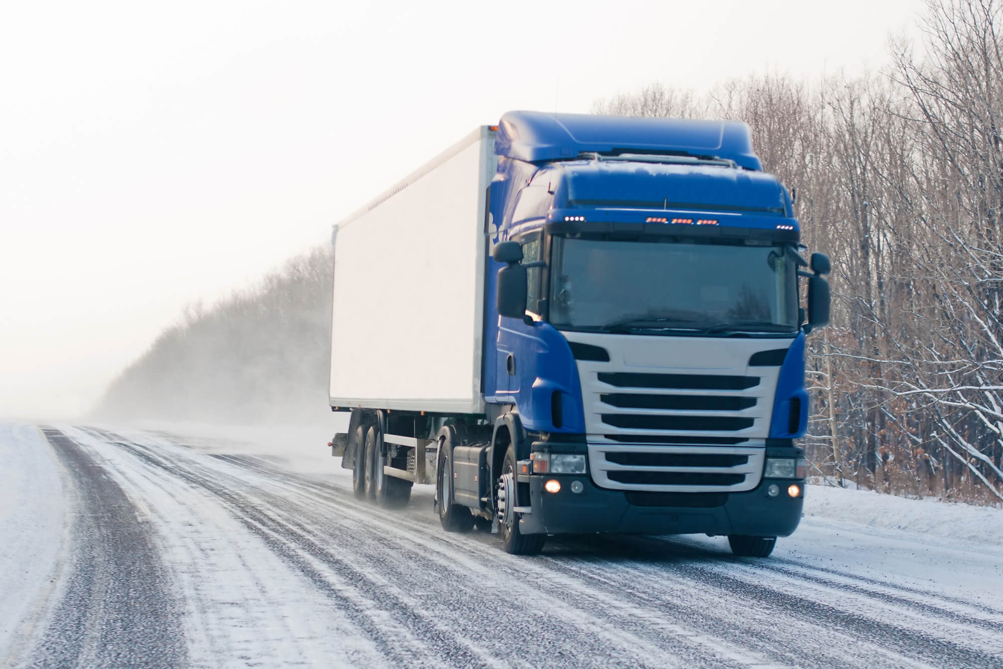 LKW Gutachten nach Unfall mit sichtbaren Schäden am Fahrzeug